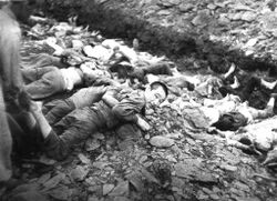 Prisoners on ground before execution,Taejon, South Korea.jpg