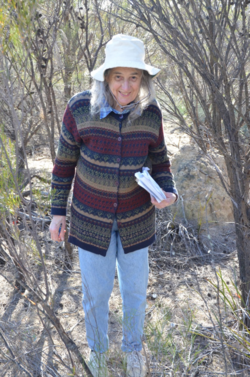 Prof. Barbara York Main at North Bungulla Reserve, Western Australia.png