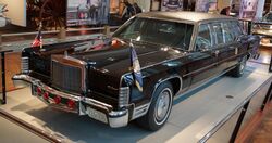 1972 Lincoln Continental limousine (showing 1978 facelift)