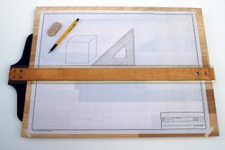 Drafting board with T Square.jpg
