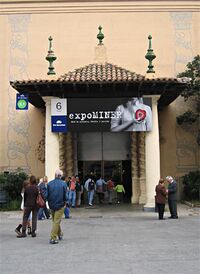 The main entrance of the Fair