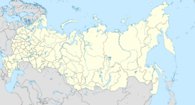 Map showing the location of Kronotsky Nature Reserve