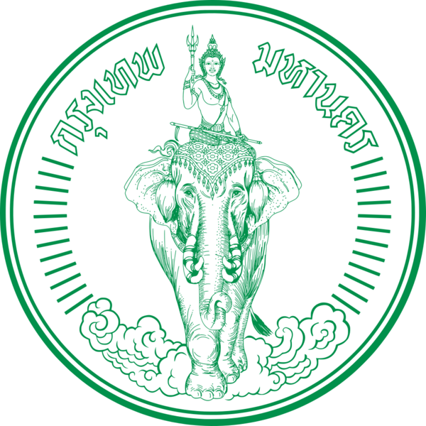 File:Seal Bangkok Metropolitan Admin (green).svg