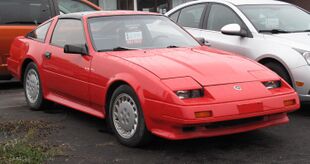 1986 Nissan 300ZX Turbo, Front Right, 10-10-2021.jpg