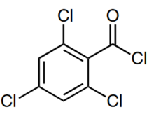 2,4,6-Trichlorobenzoyl chloride.png
