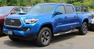 2018 Toyota Tacoma TRD Sport Double Cab 3.5L front, Hagerty 6.1.19.jpg