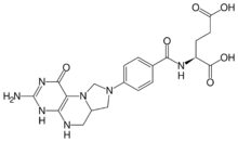 5,10-methylenetetrahydrofolic acid.svg