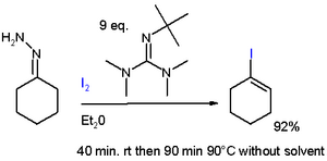 Barton vinyl iodide synthesis