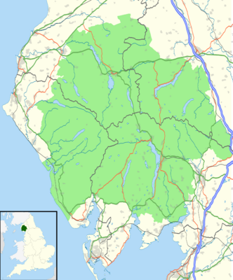Lake District National Park UK location map.svg