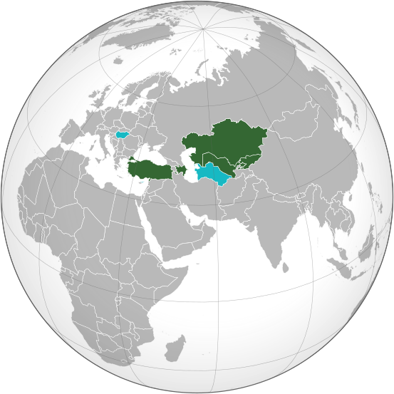 File:Organization of Turkic States (orthographic projection).svg