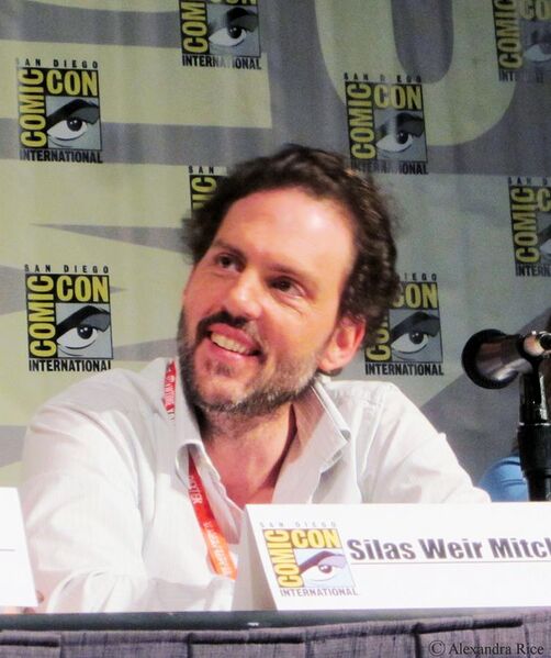 File:Silas Weir Mitchell at Comic-Con 2012.jpg