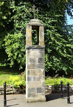The 1777 Kirkhill Astronomical Pillar, Almondell Park, West Lothian. View from south.jpg