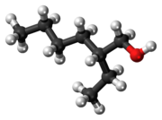2-Ethylhexanol molecule
