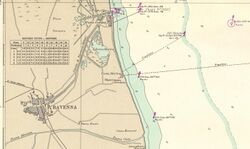 Admiralty Chart No 1467 Cesenatico to the mouths of the Fiume Po, Published 1965 Ravenna and Porto Corsini.jpg