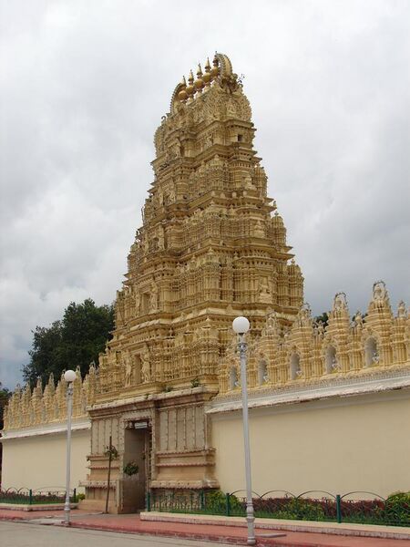 File:Bhuvaneshwari temple in the Mysore Palace grounds.jpg