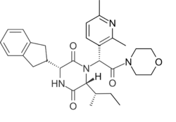 Epelsiban chemical structure 1.svg