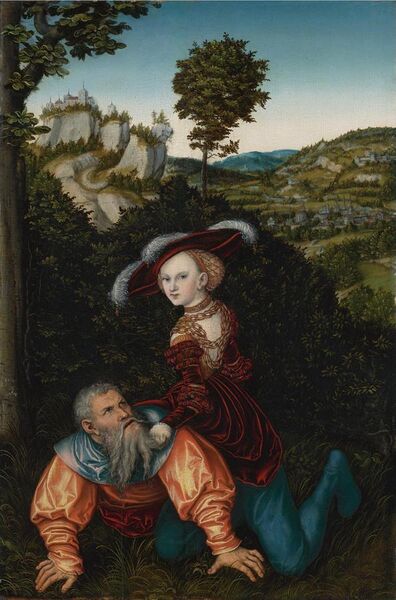 File:Lucas Cranach d.Ä. - Phyllis und Aristotle (1530).jpg