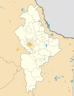 Mexico Nuevo Leon location map (urban areas).svg