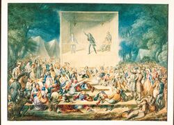 Religious Camp Meeting (Burbank 1839).jpg