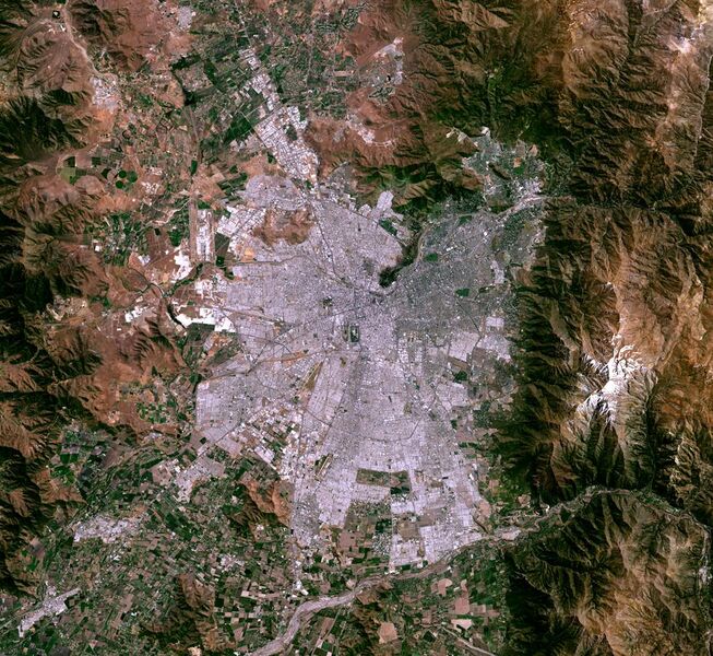 File:Satellite image of Santiago, Chile - October 24, 2014.jpg