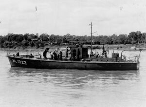 StateLibQld 1 79147 Royal Australian Naval ship ML 1322 at Colmslie Naval Base, Brisbane, ca. 1944.jpg
