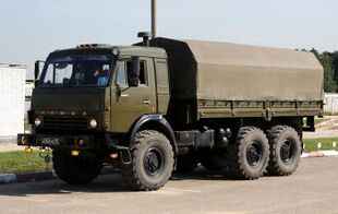 45th Separate Engineer-Camouflage Regiment - transport truck (2).jpg
