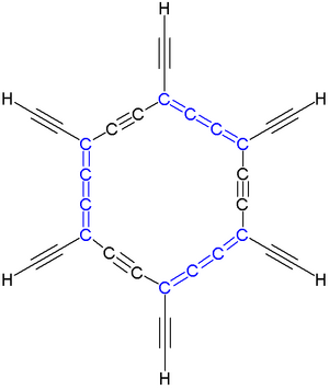 Total carbo-mer of benzene