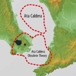 Ata Caldera Relief Map, SRTM-1 (English).jpg