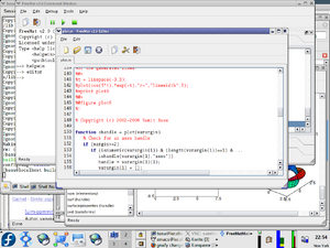 FreeMat screenshot Linux.png