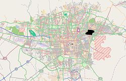 Narmak in Tehran map (Black).JPG