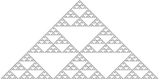 Pascal triangle modulo 3.png