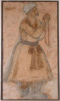 Portrait of Emperor Akbar Praying.jpg