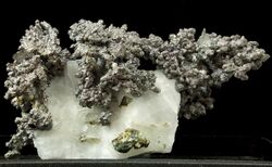 Safflorite and Calcite3 - Bouismas Mine, Bou Azzer, Tazenakht, Ouarzazate, Souss-Massa-Draa, Morocco.jpg
