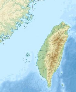 Shamao Mountain is located in Taiwan