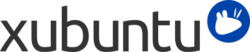 Xubuntu logo and wordmark.svg