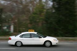 2009-03-11 Student driver SB on N Gregson St in Durham.jpg