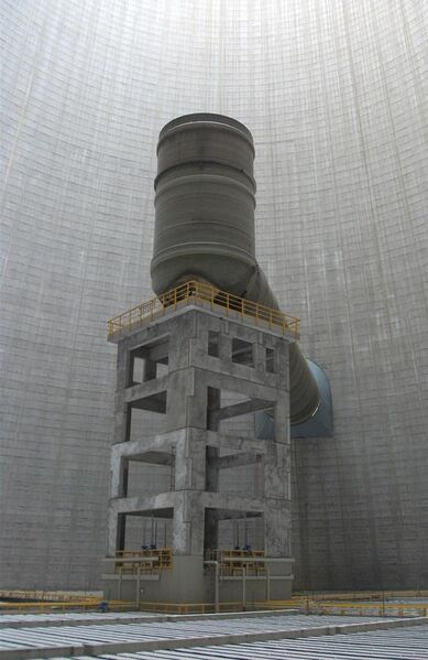 File:Chimney included in cooling tower.jpg