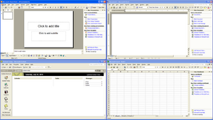 Microsoft Office XP Standard on Windows XP.png