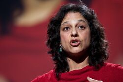 Nalini Nadkarni speaking at TED in 2009.jpg