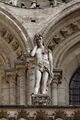 Paris - Cathédrale Notre-Dame - Façade ouest - Statue - PA00086250 - 002.jpg