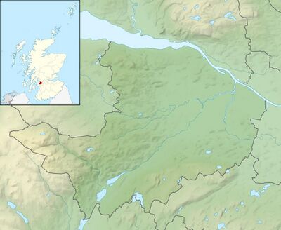 Renfrewshire UK relief location map.jpg