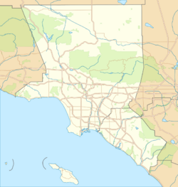 USA Los Angeles Metropolitan Area location map.svg