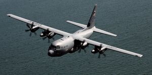 WC-130J Hercules of the 53rd Weather Reconnaissance Squadron.jpg