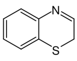 2H-1,4-Benzothiazine formula skeletal.svg