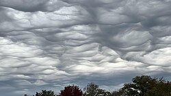 Asperitas clouds over Dayton, Ohio on October 21, 2023.jpg