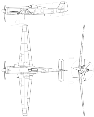 Focke-Wulf Ta 152 H.svg