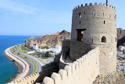 Fort Mutrah in Muscat, Oman.jpg