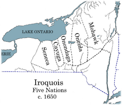 Iroquois Five Nations c. 1650