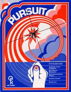 Pursuit arcade game flyer.jpg