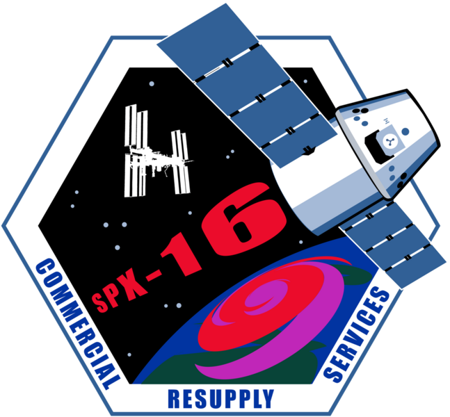 File:SpaceX CRS-16 Patch.png